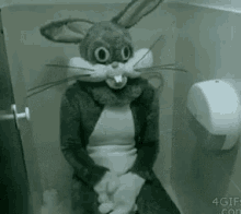 Bunny Costume Creepy GIF - Bunny Costume Creepy GIFs