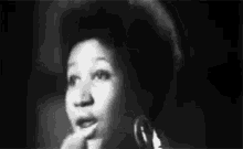 queen of soul aretha franklin singing