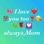 Love I Love You Mom GIF - Love I Love You Mom I Love You Too Mon GIFs