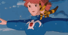 nausicaa of the valley of the wind flying
