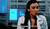 Chicago Med Nellie Cuevas GIF - Chicago Med Nellie Cuevas So All Of The Dating Apps Are Terrible GIFs