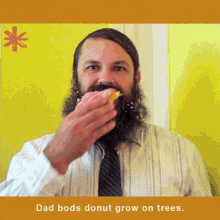 dad bod fathers day joke donuts eat
