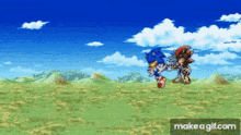 Shadow Vs Sonic Shadow GIF - Shadow Vs Sonic Shadow Sonic GIFs