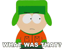 what was that kyle broflovski south park whats that what happened