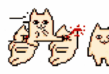 cat kick pixel