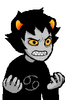 Karkat Angery Sticker - Karkat Angery Angry Stickers