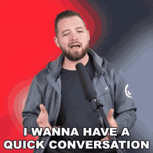 I Wanna Have A Quick Conversation Bricky GIF - I Wanna Have A Quick Conversation Bricky Lets Have A Quick Conversation GIFs
