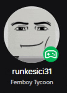 a picture of a person 's face and the name runkesici31
