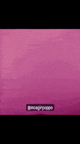 a man with a beard is holding a donut in front of a pink background that says " happy friday "