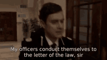 Line Of Duty Ted Hastings GIF - Line Of Duty Ted Hastings Letter Of The Law GIFs