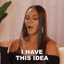 I Have This Idea Basketball Wives GIF - I Have This Idea Basketball Wives I Got A Plan GIFs