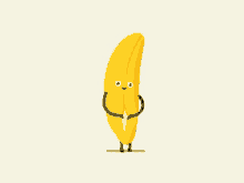 sexy banana peel funny yellow
