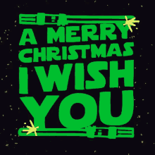 Merry Christmas Star Wars GIF - Merry Christmas Star Wars Lightsaber GIFs