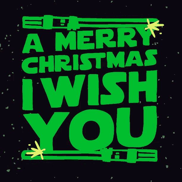 Merry christmas online star wars