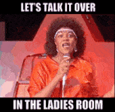 Curtie And The Boombox Lets Talk It Over GIF - Curtie And The Boombox Lets Talk It Over In The Ladies Room GIFs