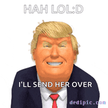 Donald Trump Trump GIF - Donald Trump Trump Hahlol GIFs