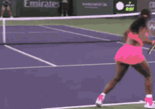 Monica Niculescu Slice Forehand GIF - Monica Niculescu Slice Forehand Serena Williams GIFs