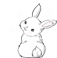 Bunny Love Sticker - Bunny Love Love You Stickers