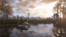 Riding A Horse The Witcher GIF - Riding A Horse The Witcher Beautiful World Of The Witcher GIFs