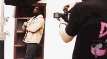 Taking A Picture King Cruff GIF - Taking A Picture King Cruff Samurai Chop Song GIFs