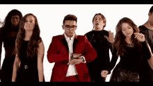 Dance Red GIF - Dance Red We All Bleed Red GIFs