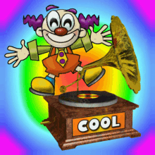 Cool Pump Up The Music GIF - Cool Pump Up The Music Clown GIFs