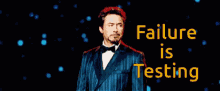 Tony Starks Starks GIF - Tony Starks Starks Failure Is Testing GIFs