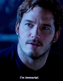 Im Immortal Star Lord GIF - Im Immortal Star Lord Chris Pratt GIFs