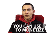 You Can Use It To Monetize Jack Cole Sticker - You Can Use It To Monetize Jack Cole Monetize Stickers