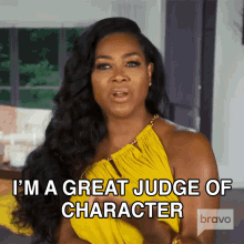 Im A Great Judge Of Character Real Housewives Of Atlanta GIF - Im A Great Judge Of Character Real Housewives Of Atlanta I Can Judge Well GIFs