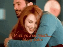 Julie Miss You So Much GIF - Julie Miss You So Much Hug GIFs