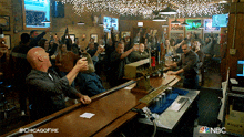 Cheers Chicago Fire GIF - Cheers Chicago Fire Lets Have A Drink GIFs