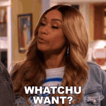 Whatchu Want Denise GIF - Whatchu Want Denise The Ms Pat Show GIFs