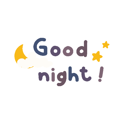 Good Night Malam Sticker - Good Night Night Malam Stickers