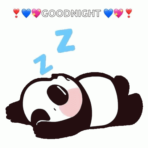Panda Sleep GIF - Panda Sleep Goodnight - Discover & Share GIFs