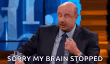 Shocked Dr Phil GIF - Shocked Dr Phil My Brain Stopped GIFs