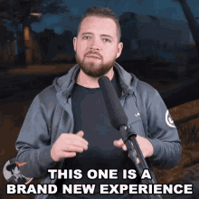 This One Is A Brand New Experience Bricky GIF - This One Is A Brand New Experience Bricky Here Comes A New Experience GIFs