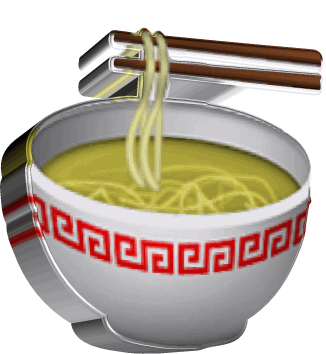 Noodles Cup Sticker - Noodles Cup Ramen Stickers