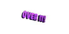 over cant