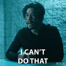 I Can'T Do That Charles Sun GIF - I Can'T Do That Charles Sun The Brothers Sun GIFs