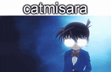 a picture of a boy in a suit and bow tie with catmisara written on the top