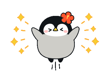 Penguin Happy Sticker - Penguin Happy Jump Stickers
