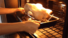 Cooking Chicken Jess Pryles GIF - Cooking Chicken Jess Pryles Putting The Chicken In The Microwave GIFs