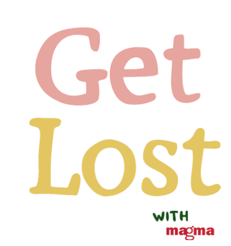 Get Lost With Magma Sticker - Get Lost With Magma Lost Stickers