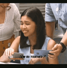 Im So Touched Daddys Gurl GIF - Im So Touched Daddys Gurl Stacy Otogan GIFs