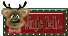 Jingle Bells Reindeer GIF - Jingle Bells Reindeer GIFs