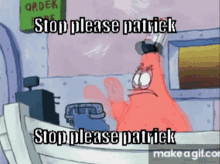 stop please patrick patrick patrick ayran stop please discord mod patrick
