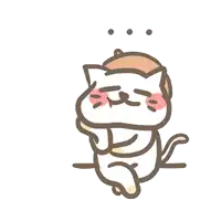 a drawing of a cat with a hat on