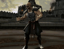 Mortal Kombat Vs Dc Universe Baraka GIF