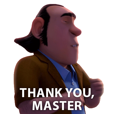 Thank You Master Blinky Sticker - Thank You Master Blinky Trollhunters Tales Of Arcadia Stickers